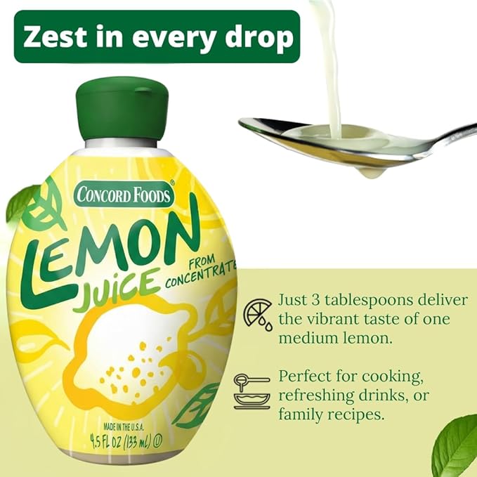 LEMON JUICE SQUEEZE CONCORD 24/4.50Z