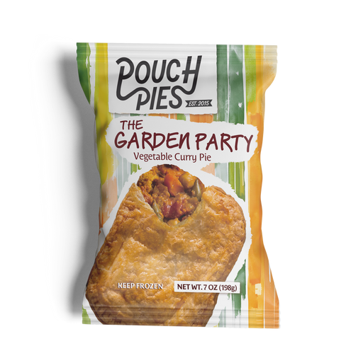 THE GARDEN PARTY Vegetable Curry Pie - 9oz, ASDS-AFRIVANA Bulk Wholesale Marketplace