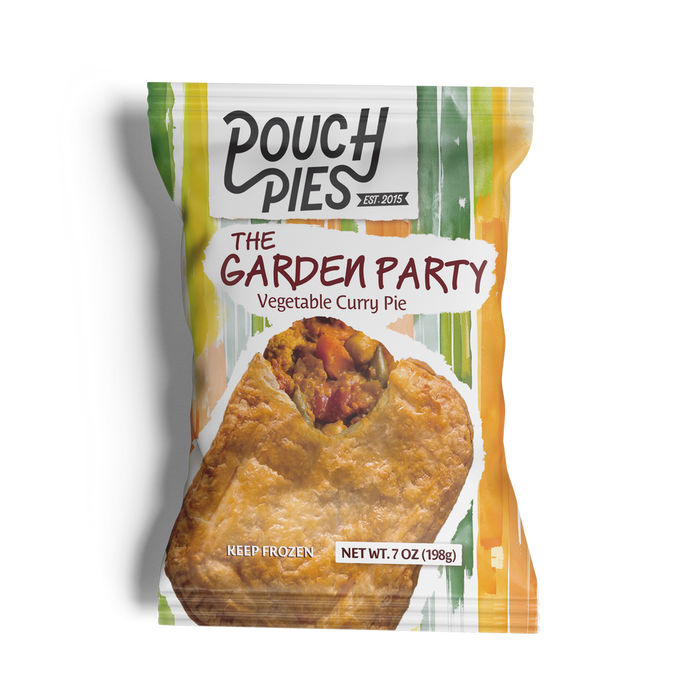 THE GARDEN PARTY Vegetable Curry Pie - 9oz, ASDS-AFRIVANA Bulk Wholesale Marketplace